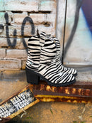 Zebra Cowgirl Western Boot