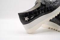 ブラッククロコローファー