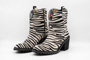 Zebra Cowgirl Western Boot