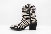 Zebra Cowgirl Western Boot