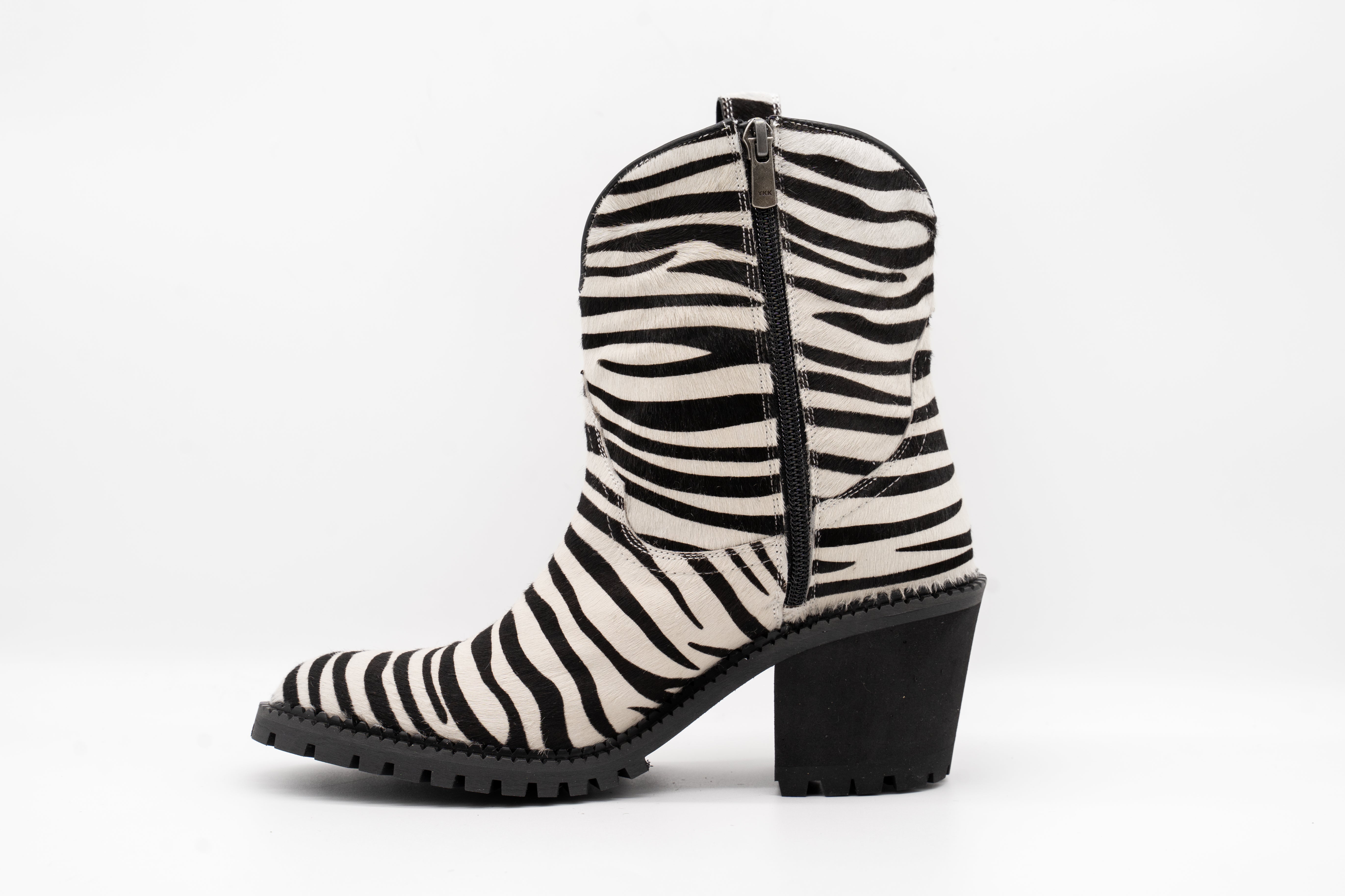 Zebra Cowgirl Western Boot