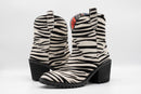Zebra Cowgirl Western Boot